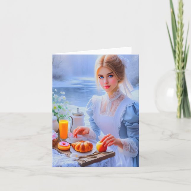 Tarjeta De Agradecimiento Le monde fascinant d'Alice, carte pour tous (Anverso)