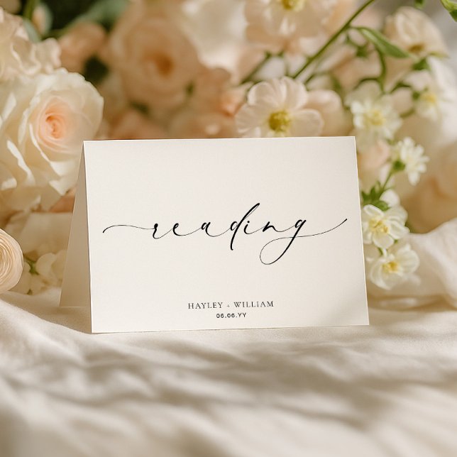 Tarjeta De Agradecimiento Lectura de boda de Ellesmere (Subido por el creador)