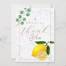 Lemon Marble Gracias