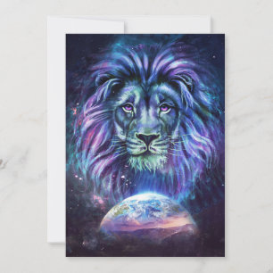 Tarjeta De Agradecimiento León Encantador León