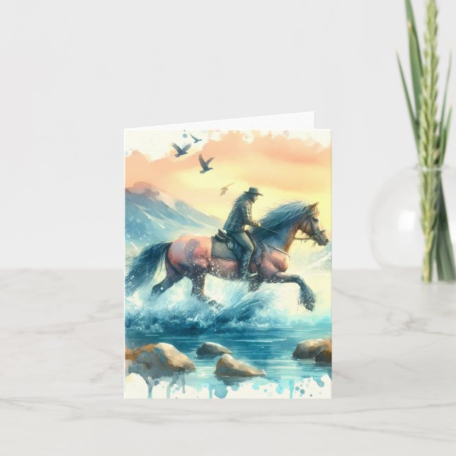 Tarjeta De Agradecimiento L'Esprit Sauvage de la Nature, carte pour tous (Anverso)
