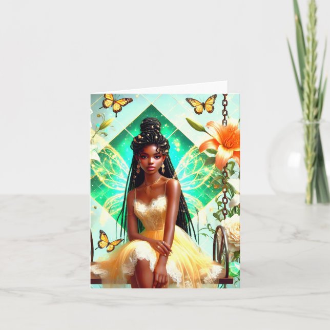 Tarjeta De Agradecimiento Lettres en Douceur, carte pour tous (Anverso)