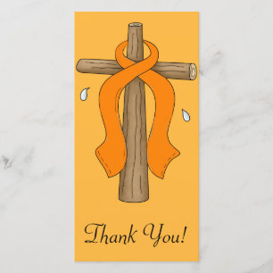 Tarjeta De Agradecimiento Leucemia