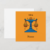 Libra Zodiaco Retro Pop Art - Regalo Personalizado