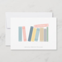 Tarjeta De Agradecimiento Libro Baby Shower Gracias