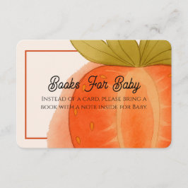 Tarjeta De Agradecimiento Libros de Sueños de Fresa para Bebé
