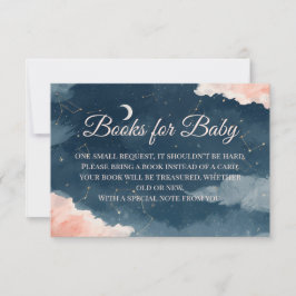 Tarjeta De Agradecimiento Libros para Insertar al Bebé | Acuarela de Constel