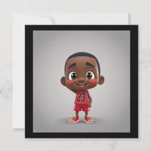 Tarjeta De Agradecimiento Lil Jordan