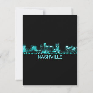 Tarjeta De Agradecimiento Línea aérea de Nashville