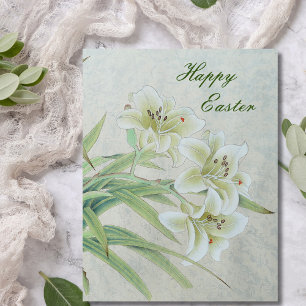 Tarjeta De Agradecimiento Lirio blanco