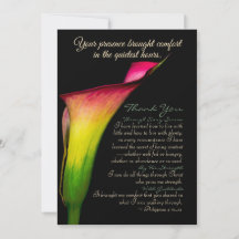 Lirio Calla Escritura – Floral Rojo Amarillo Verde