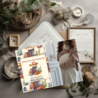 Little Cowboy Modern Western Rodeo Baby Shower