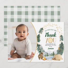 Tarjeta de agradecimiento Little Explorer