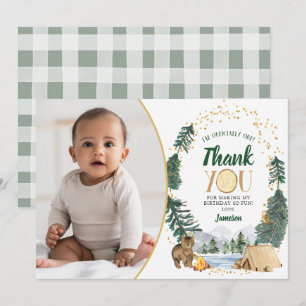 Tarjeta de agradecimiento Little Explorer
