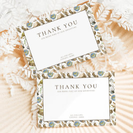 Tarjeta De Agradecimiento Little Explorer Adventure Neutral