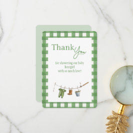 Tarjeta De Agradecimiento Little Fisherman Flat Thank You Card