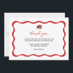 Tarjeta De Agradecimiento Little Ladybug Birthday Gracias<br><div class="desc">Little Ladybug Cumpleaños Gracias Cartas</div>