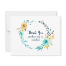 Little Man Baby Shower Wreath Blue Gracias