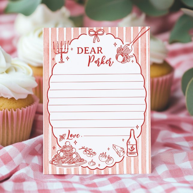 Tarjeta De Agradecimiento Little Meatball Time Capsule Note Message Card (Subido por el creador)