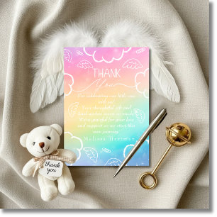Tarjeta de agradecimiento Little Piece of Heaven T