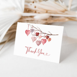 Tarjeta De Agradecimiento Little Slove Valentines Baby Shower