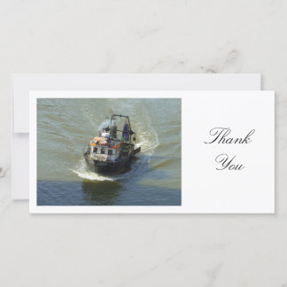 Tarjeta De Agradecimiento Little Trawler - Gracias