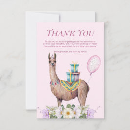 Tarjeta De Agradecimiento Llama de cumpleaños