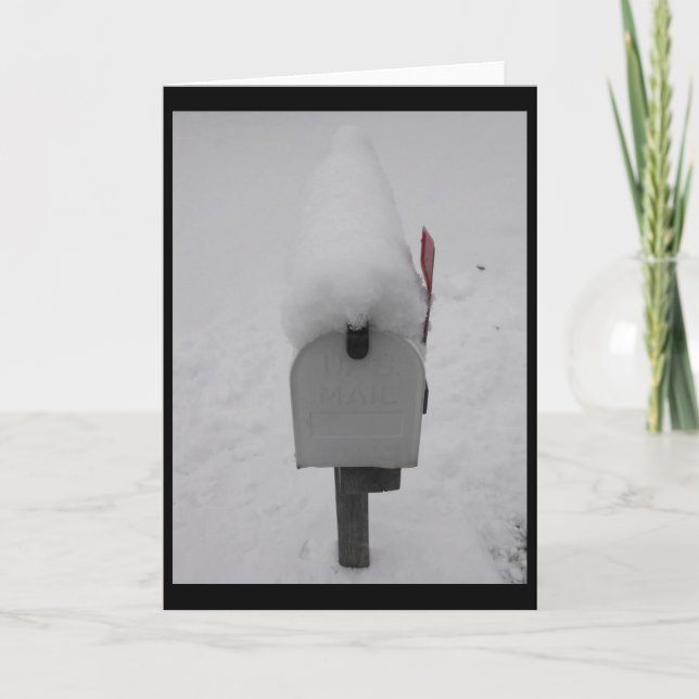 Tarjeta De Agradecimiento Llamada de correo (Anverso)