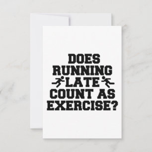 Tarjeta De Agradecimiento Llegando Tarde