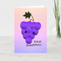 Lleno de uvas de gozo