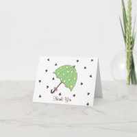 Lluvia de Chocolate Paraguas Gotitas de Agradecimi