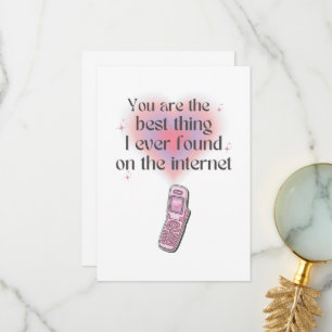 Tarjeta De Agradecimiento Lo mejor que encontré en internet