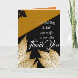 Tarjeta De Agradecimiento Lo mejor que hay que tener en cuenta en la vida es