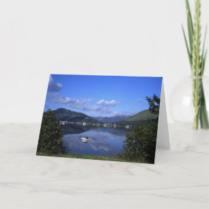 Tarjeta De Agradecimiento Loch Long Argyll Scotland