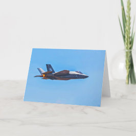 Tarjeta de agradecimiento Lockheed Martin F-35A Li