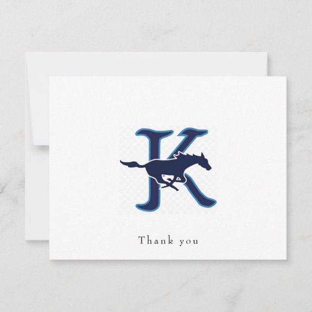 Tarjeta De Agradecimiento Logo horizontal II (Anverso)