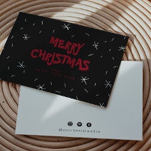 Logotipo de nieve plana Cajas navideñas para navid