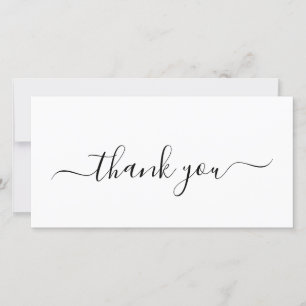 Tarjeta De Agradecimiento Logotipo empresarial profesional personalizado