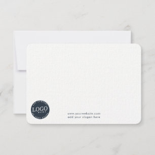 Tarjeta De Agradecimiento Logotipo moderno de negocio y empleadores de sitio