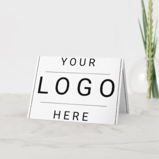 Tarjeta De Agradecimiento Logotipo personalizado