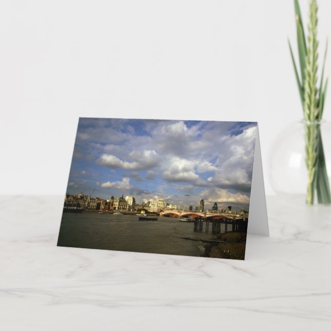 Tarjeta De Agradecimiento Londres en los años 90 (Anverso)