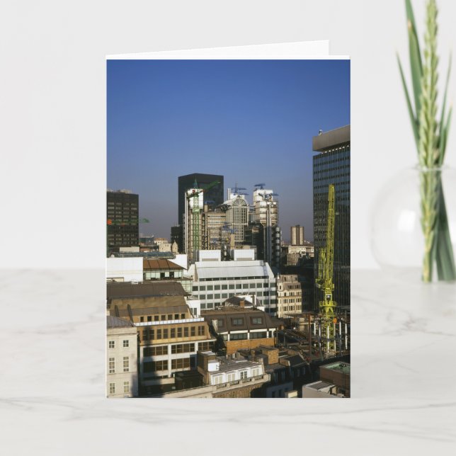 Tarjeta De Agradecimiento Londres en los años 90 (Anverso)