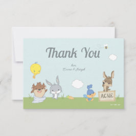 Tarjeta De Agradecimiento LOONEY TUNES™ Baby Shower