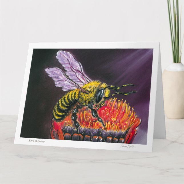 Tarjeta De Agradecimiento Lord of Honey (Anverso)