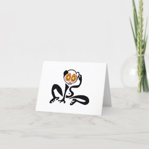 Tarjeta De Agradecimiento LORIS lento de Guay - Vida silvestre - Naturaleza 