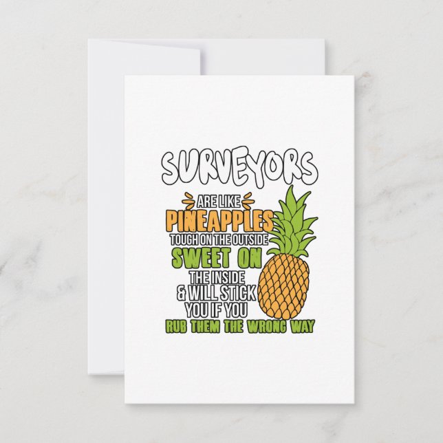 Tarjeta De Agradecimiento Los Agitadores Son Como Las Piñas. (Anverso)
