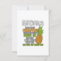 Los Electricistas Son Como Las Piñas.