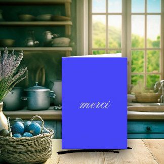 Tarjeta De Agradecimiento Los franceses le agradecen cardar