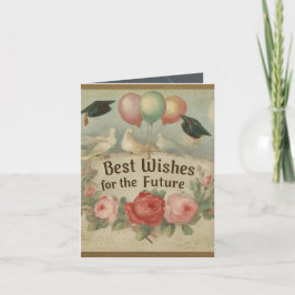 Tarjeta De Agradecimiento Los mejores deseos para el futuro