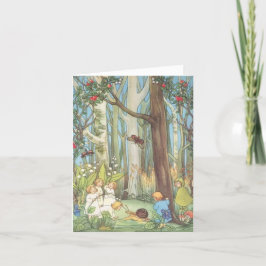 Tarjeta De Agradecimiento Los niños de raíz Sibylle Von Olfers